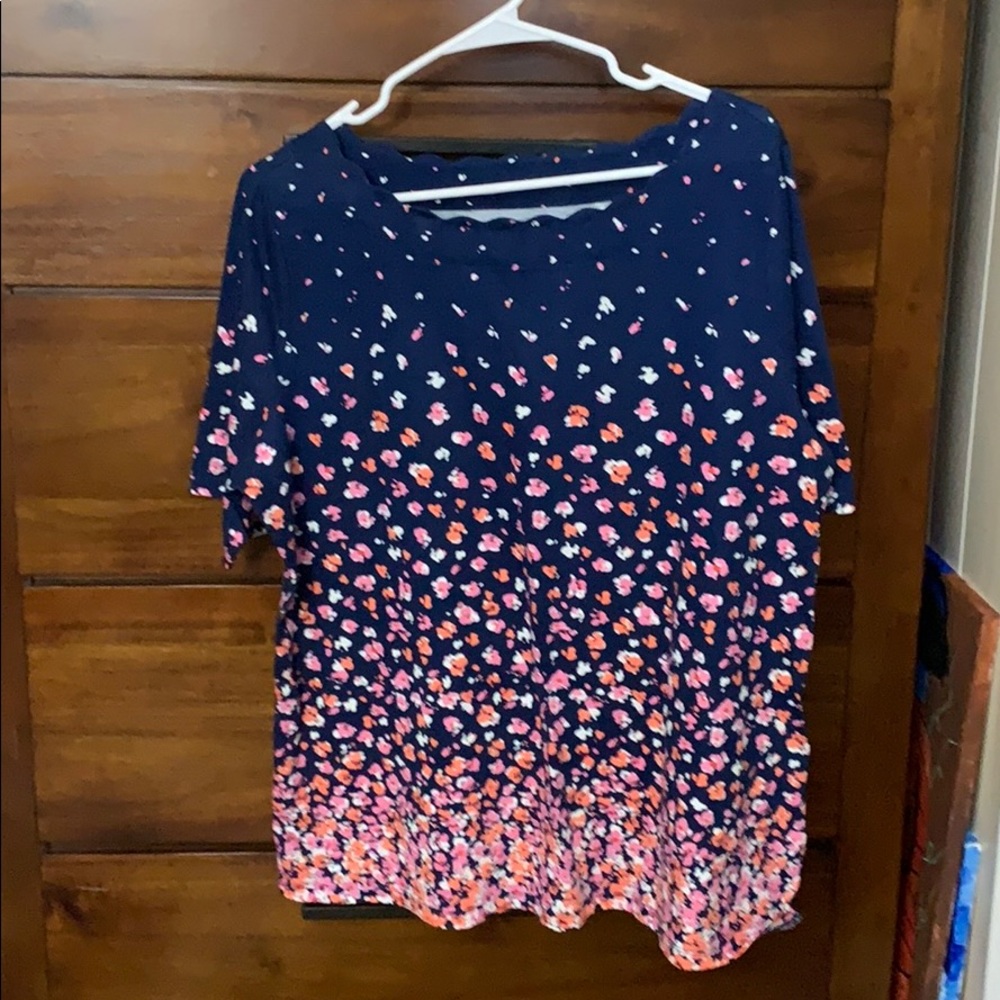 Talbots. Ladies shirt sleeve shirt